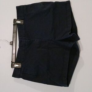 J. Crew Navy Blue Shorts‎ with Hook & Zipper Closure 4" Inseam Size 12